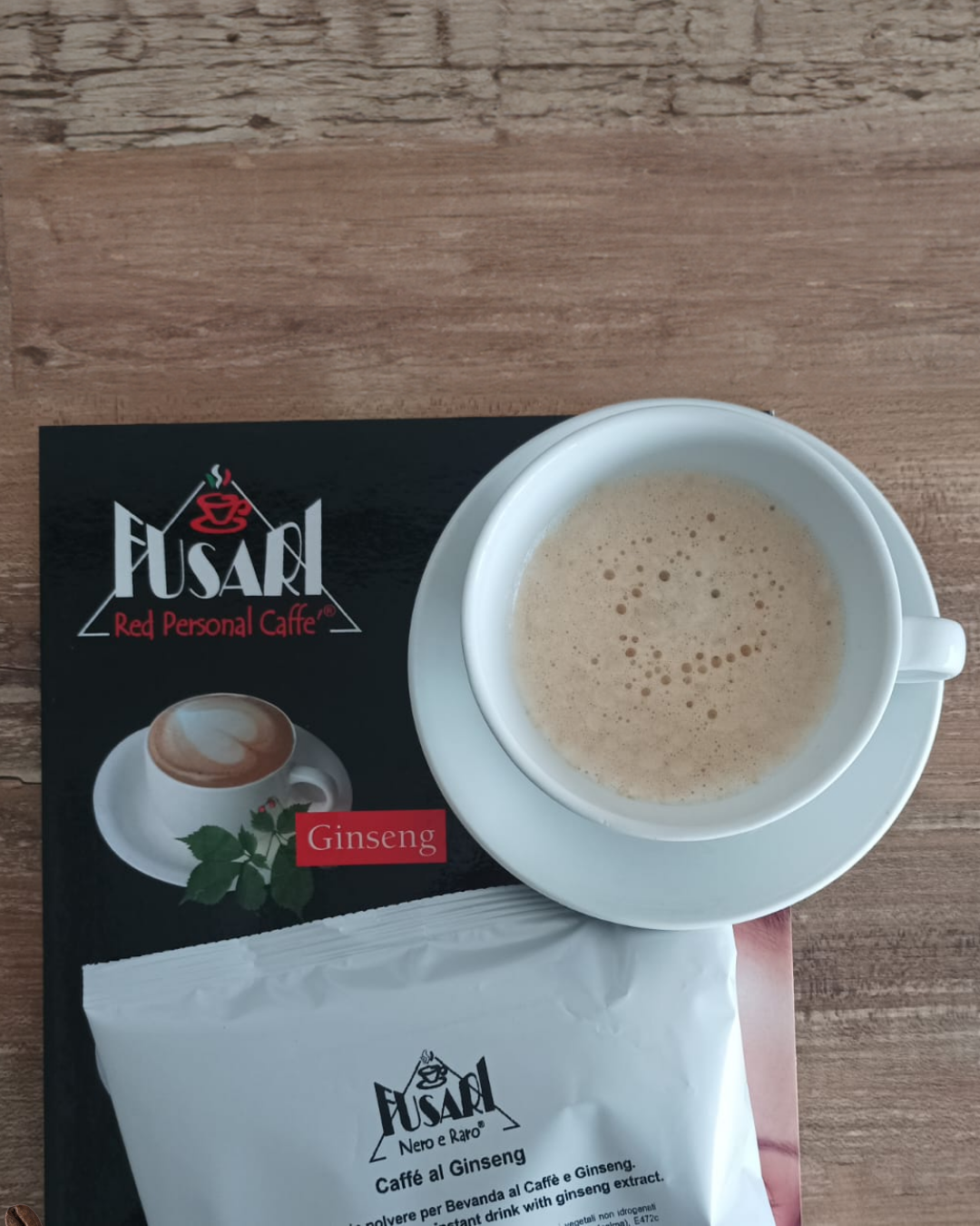 ORGANIC GINSENG COFFEE Caffè Fusari