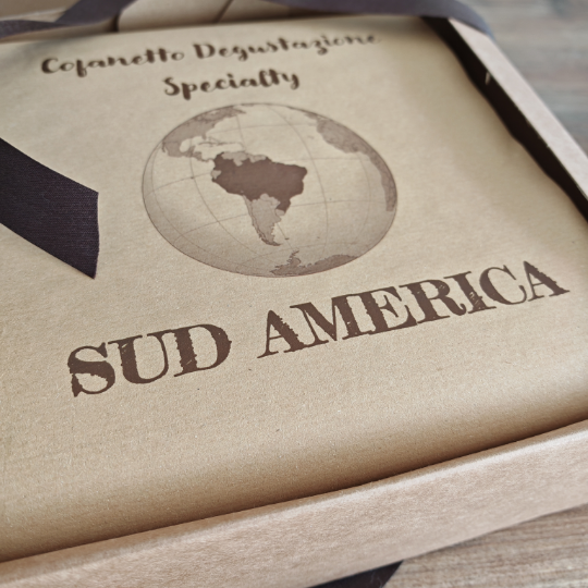 COFANETTO DEGUSTAZIONE SUD AMERICA Caffè Fusari